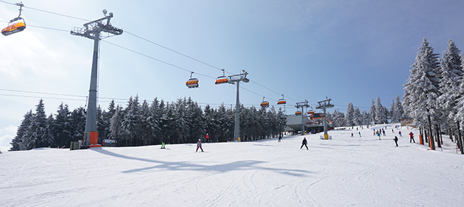 Bardzo dobre warunki narciarskie w Zieleniec Ski - raport