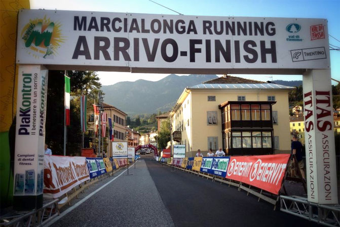 Marcialonga Run 2013 - meta Marcialonga Run 2013 - meta