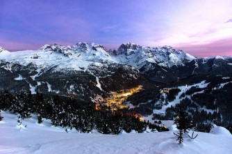 Trentino - narty od świtu do zmierzchu fot. Trentino