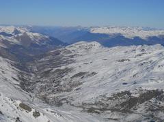 Les Trois Vallées (Trzy Doliny) Francja, grudzień 2013