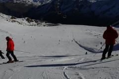 Soelden - lodowiec Tiefenbach.