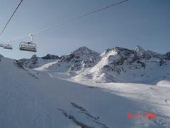 Widok z Eisjochbahn
