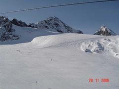 Wildspitz widziany z krzesła Eisjoch