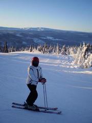 Grudzień 2009. Norwegia. Kvitfjell. Szusowanie od wschodu do zachodu słońca :)