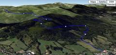 Karkonosze   Zjazd Okraj Kowary   9km