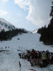 widok na górny odcinek