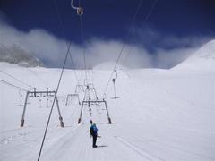 Hintertux czerwiec/lipiec 2009