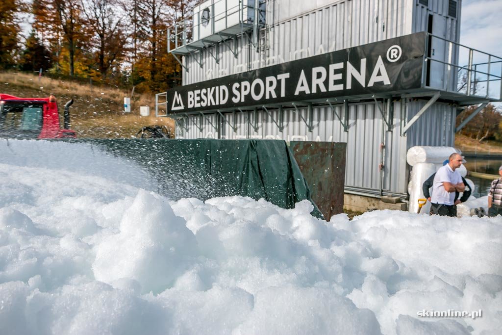 Beskid Sport Arena - przygotowania do otwarcia sezonu zimowego 17/18