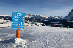 Seiser Alm / Alpe di Siusi w Południowym Tyrol - grudzień 2019