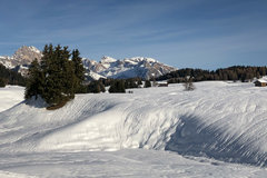 Seiser Alm / Alpe di Siusi w Południowym Tyrol - grudzień 2019