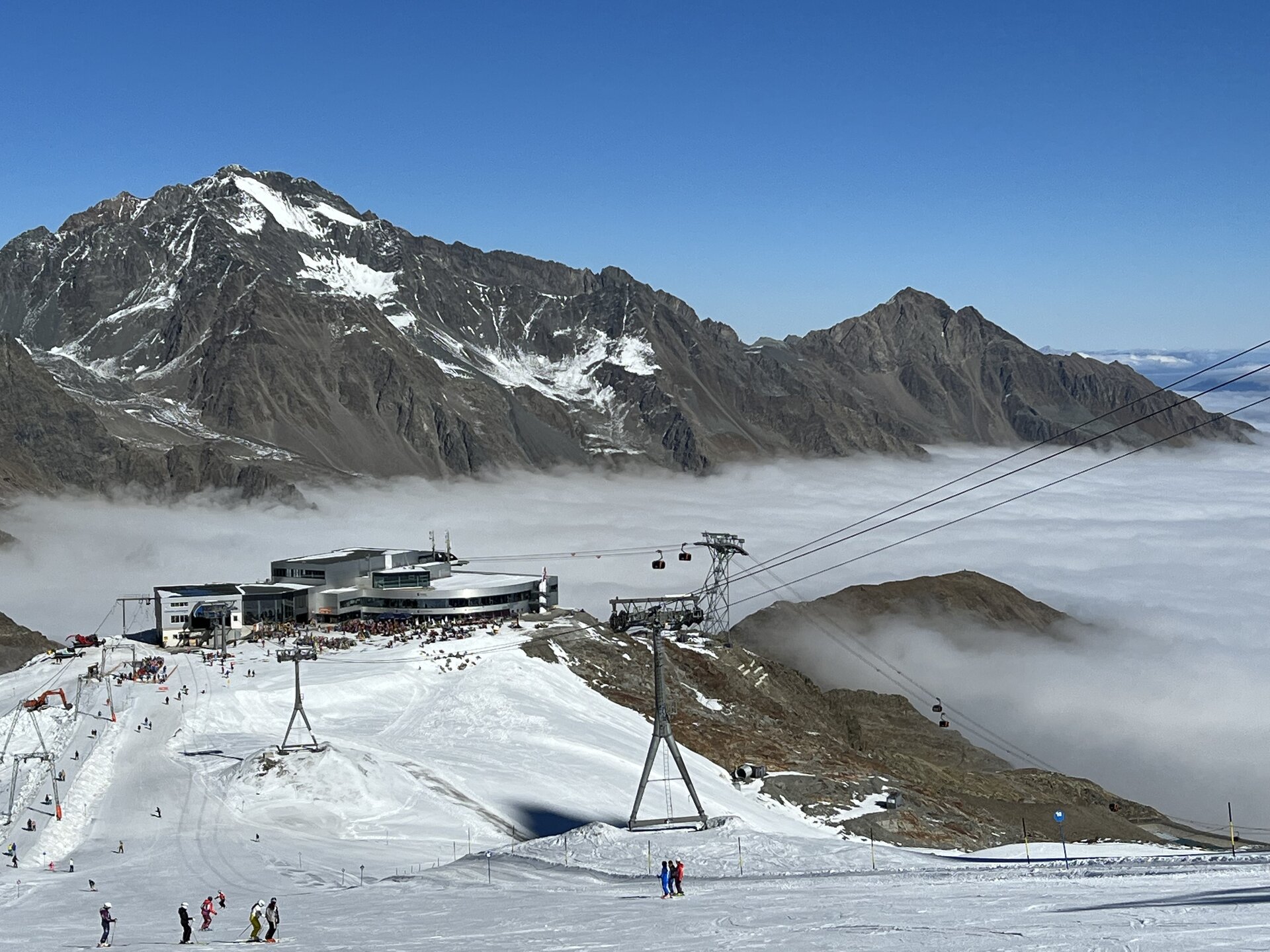 Lodowiec Stubai w Tyrolu