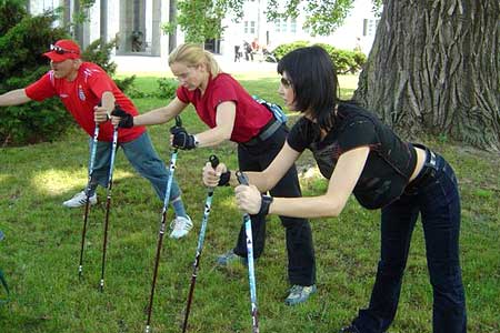 Galeria: Nordic Walking z gwiazdami