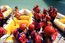 Słowenia 2011 - rafting