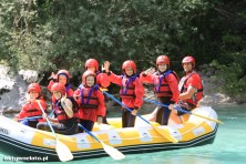 Słowenia 2011 - rafting