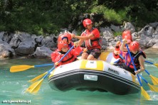 Słowenia 2011 - rafting