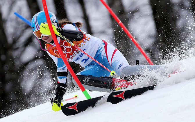 Galeria: Atomic na IO w Soczi - slalom kobiet
