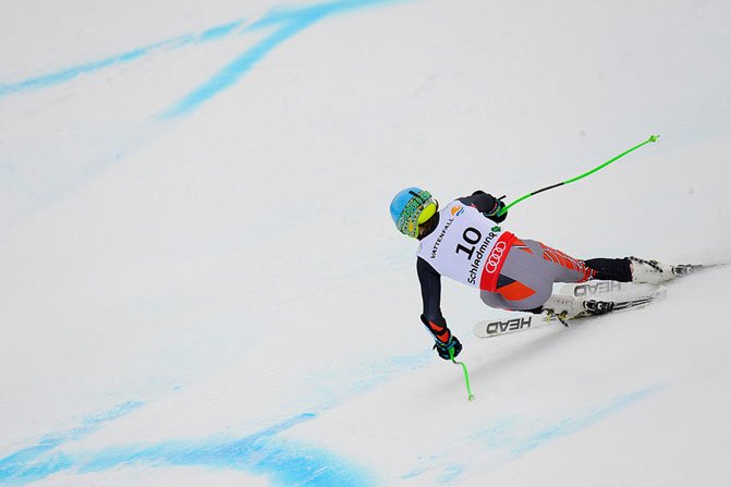 Galeria: Ted Ligety SG w Schladming 2013