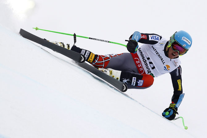 Galeria: Ted Ligety SG w Schladming 2013