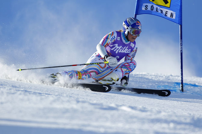 Galeria: Lindsey Vonn najszybsza w Soelden