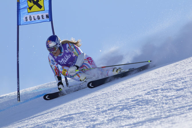 Galeria: Lindsey Vonn najszybsza w Soelden