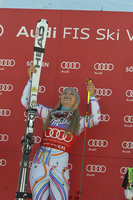 Galeria: Lindsey Vonn najszybsza w Soelden