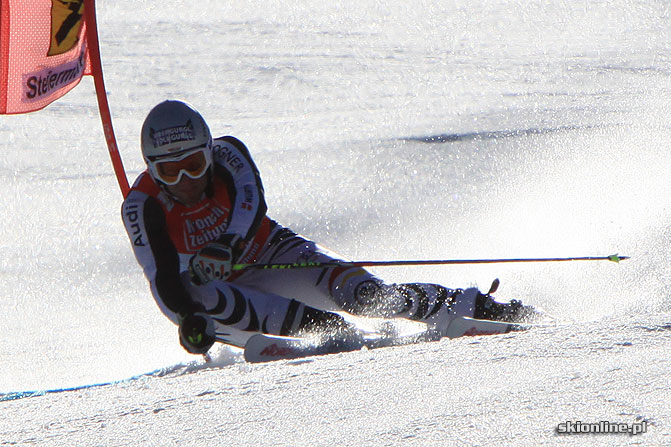 Galeria: PŚ Schladming I przejazd giganta mężczyzn