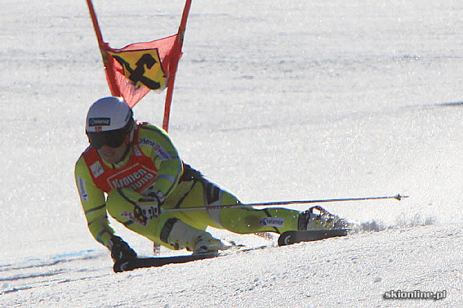 Galeria: PŚ Schladming I przejazd giganta mężczyzn