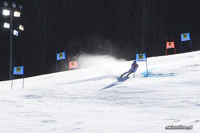 Galeria: PŚ Schladming I przejazd giganta mężczyzn