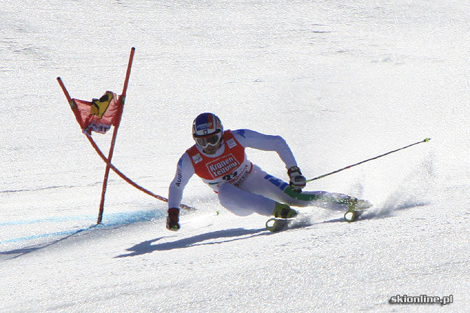 Galeria: PŚ Schladming I przejazd giganta mężczyzn