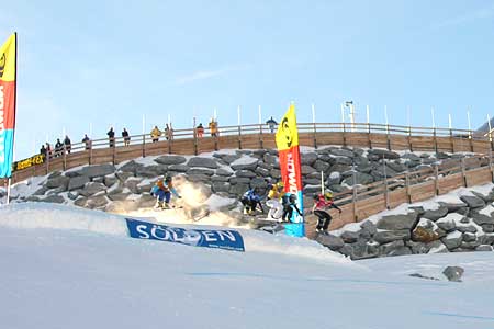 Galeria: Skicross - Soelden