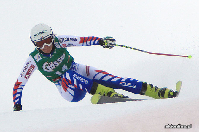 Galeria: Soelden - slalom gigant I przejazd kobiet