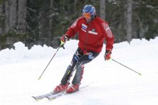 Ivica Kostelic - trening slalomu