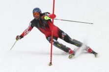 Ivica Kostelic - trening slalomu