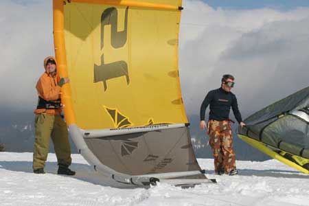 Galeria: Snowkite Winter Tour 2006