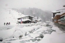 Austria pod śniegiem styczeń 2012