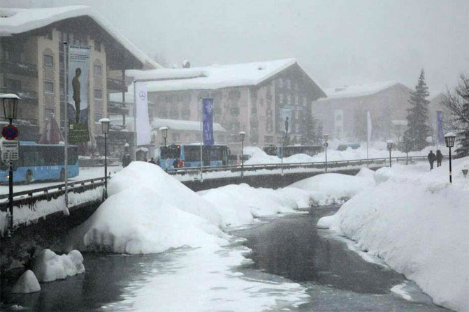 Galeria: Austria pod śniegiem styczeń 2012