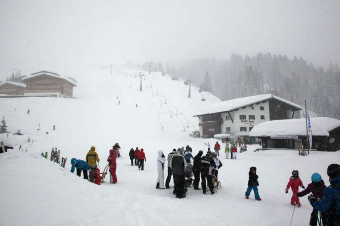 Galeria: Austria pod śniegiem styczeń 2012