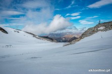 Lodowiec Hintertux - narty w chmurach