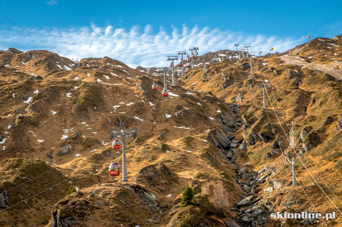 Galeria: Kaprun lodowiec Kitzsteinhorn - październik 2013