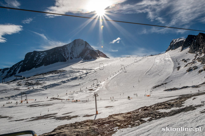 Galeria: Kaprun lodowiec Kitzsteinhorn - październik 2013