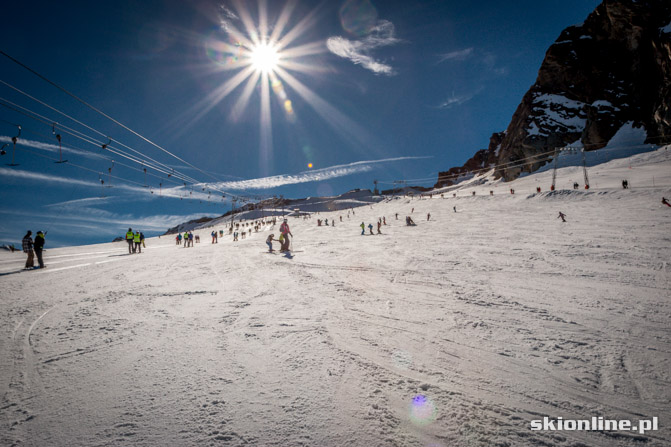 Galeria: Kaprun lodowiec Kitzsteinhorn - październik 2013