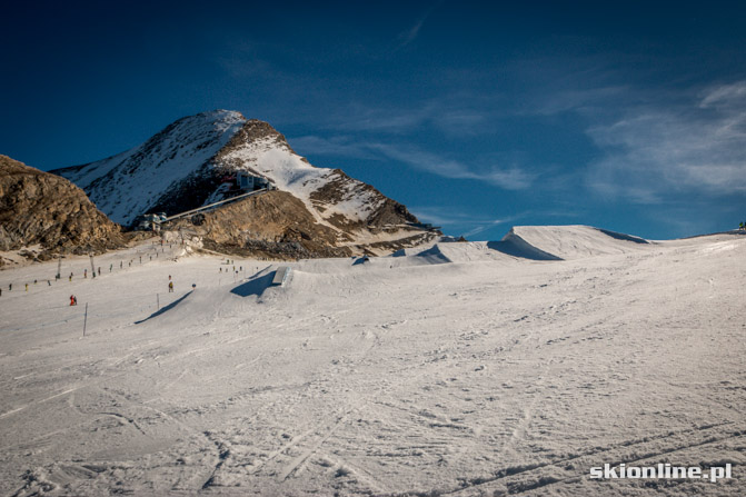 Galeria: Kaprun lodowiec Kitzsteinhorn - październik 2013
