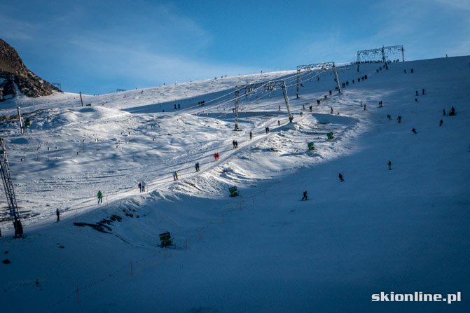 Galeria: Kaprun lodowiec Kitzsteinhorn - październik 2013