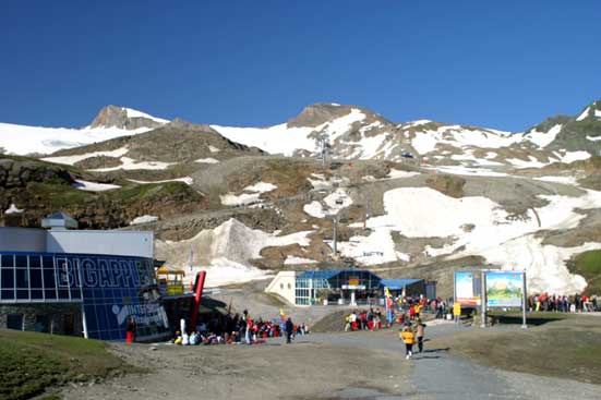 Galeria: Kaprun - lodowiec Kitzsteinhorn