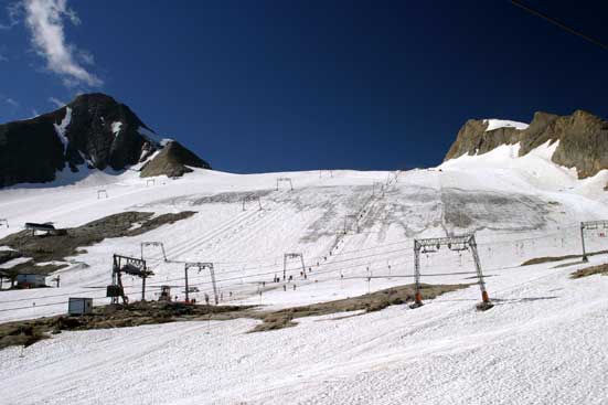 Galeria: Kaprun - lodowiec Kitzsteinhorn