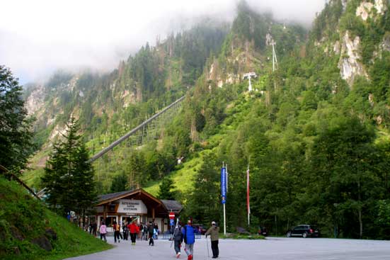 Galeria: Kaprun - lodowiec Kitzsteinhorn