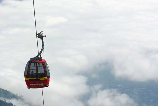 Galeria: Kaprun - lodowiec Kitzsteinhorn