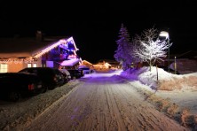 Katschberg nocą (Austria)