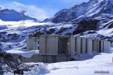 Nowa gondola na lodowcu Pitztal