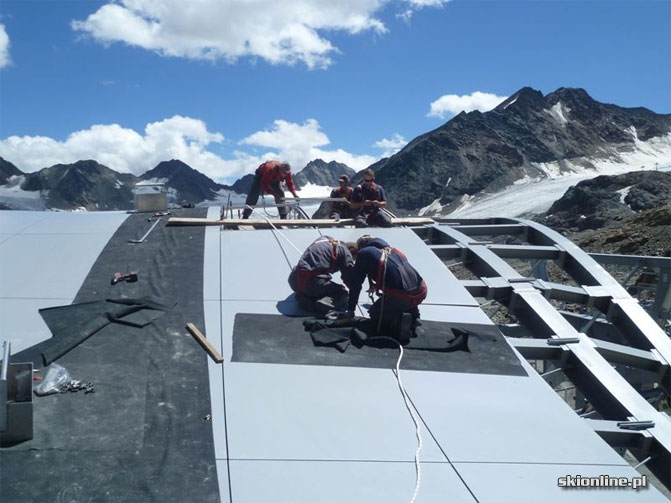 Galeria: Nowa gondola na lodowcu Pitztal